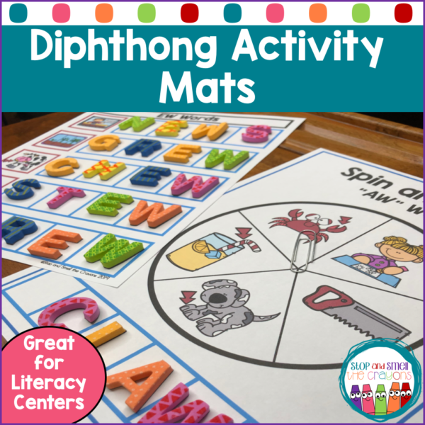 Diphthong Activity Mats