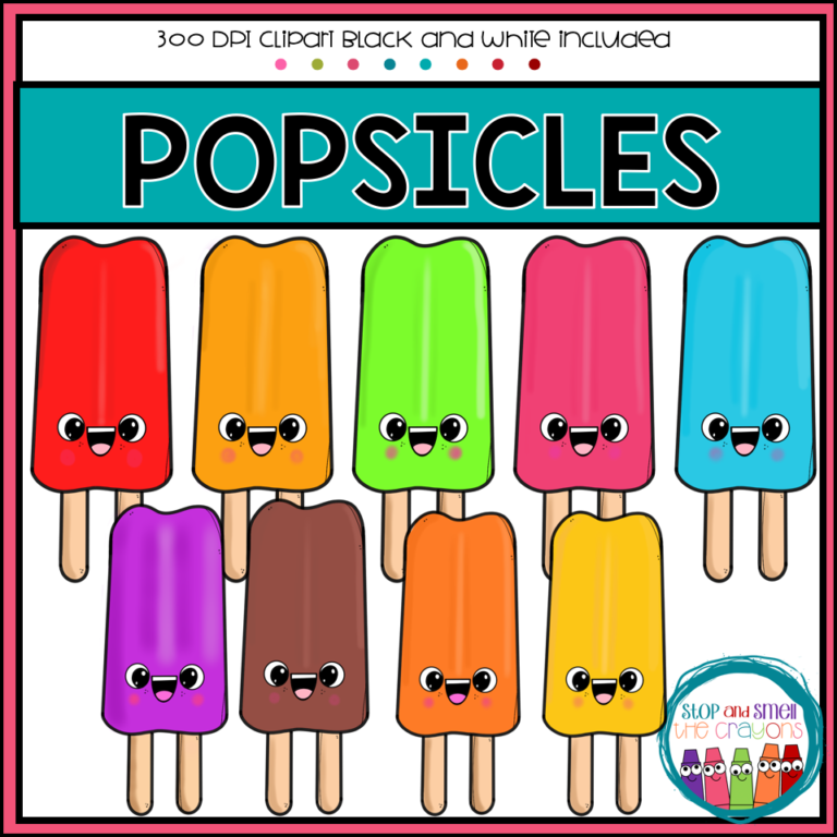 Popsicle Clip Art - Stop and Smell the Crayons