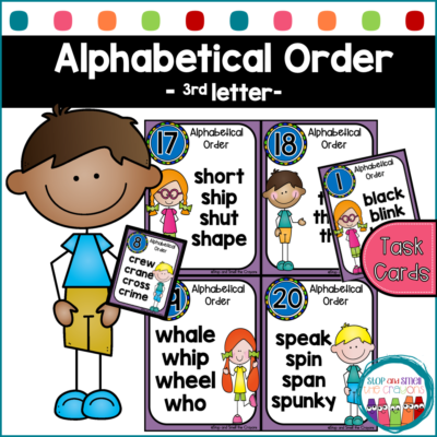 Alphabetical Worksheets Archives - Stop and Smell the Crayons