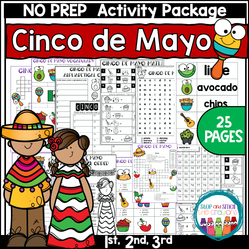 Cinco de Mayo - Stop and Smell the Crayons