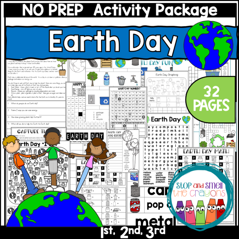 Earth Day Activities - Stop and Smell the Crayons