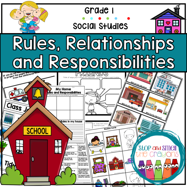 Rules, Relationships And Responsibilities - Stop And Smell The Crayons