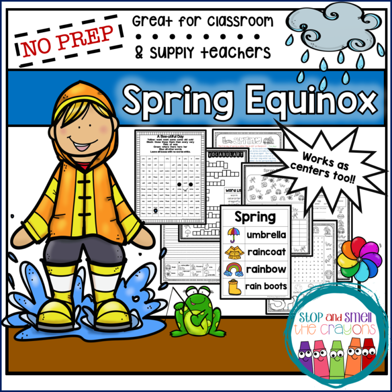 Spring Equinox - Stop and Smell the Crayons