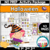 Halloween Worksheets - Stop and Smell the Crayons