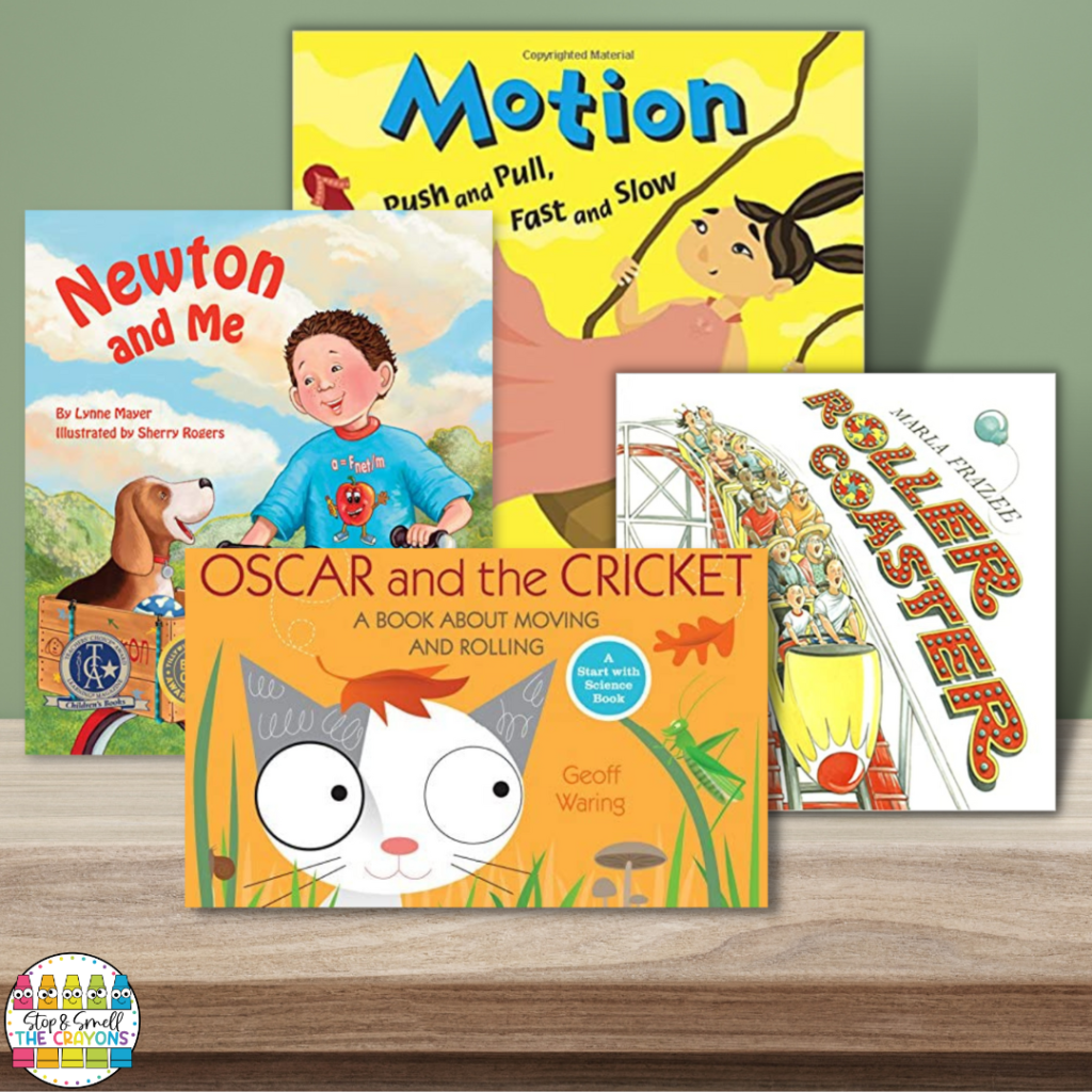 Begin your Forces Causing Movement unit with these fun and engaging books your students will love.