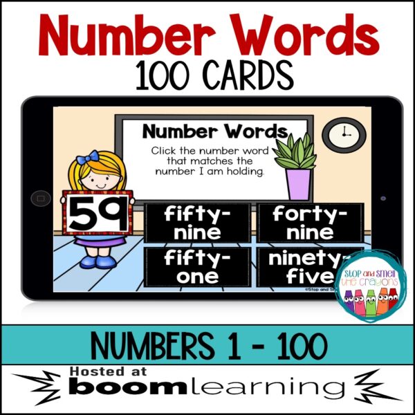 Numbers 1 - 100 | Boom Cards