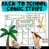 Back to School Comic Strip - Stop and Smell the Crayons