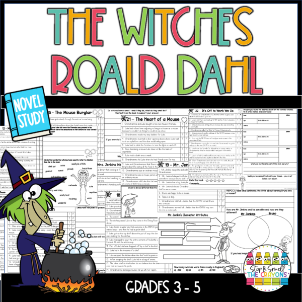 The Witches by Roald Dahl | Novel Study