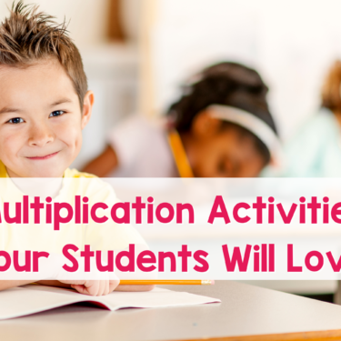 These multiplication activities will keep your students engaged while practicing important multiplication facts.