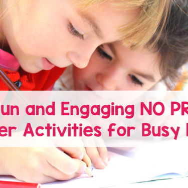 Use these fun and engaging NO PREP winter activities in your classroom on busy days full of holiday fun.