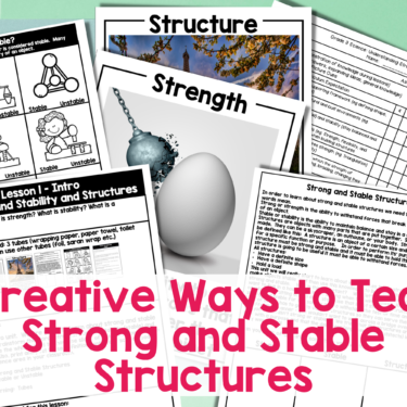 Use these strong and stable structures activities in your classroom to teach your students all about the forces at work around them every day.