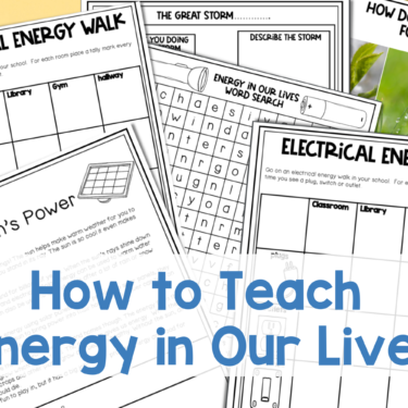 Teaching your students about energy in our lives is easy and fun with these engaging activities they are sure to love!