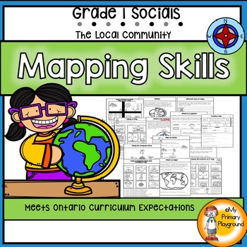 Grab this Mapping Skills resource to start teaching map skills to your elementary students today!