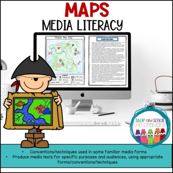 Grab this Maps Media Literacy resource to start teaching map skills to your elementary students today!