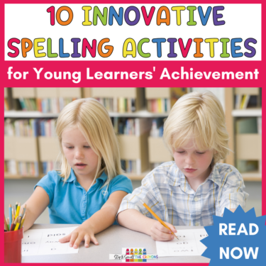 Use these innovative spelling activities to boost your student's learning this year.
