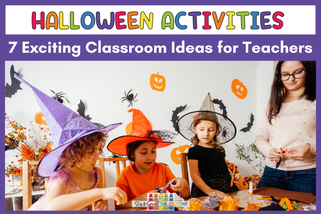 Use these exciting classroom Halloween activities in the weeks and days leading up to this spooky fun holiday.