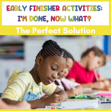 Use these early finisher activities to keep your kiddos busy and practicing key skills this year when they finish their regular classwork early.