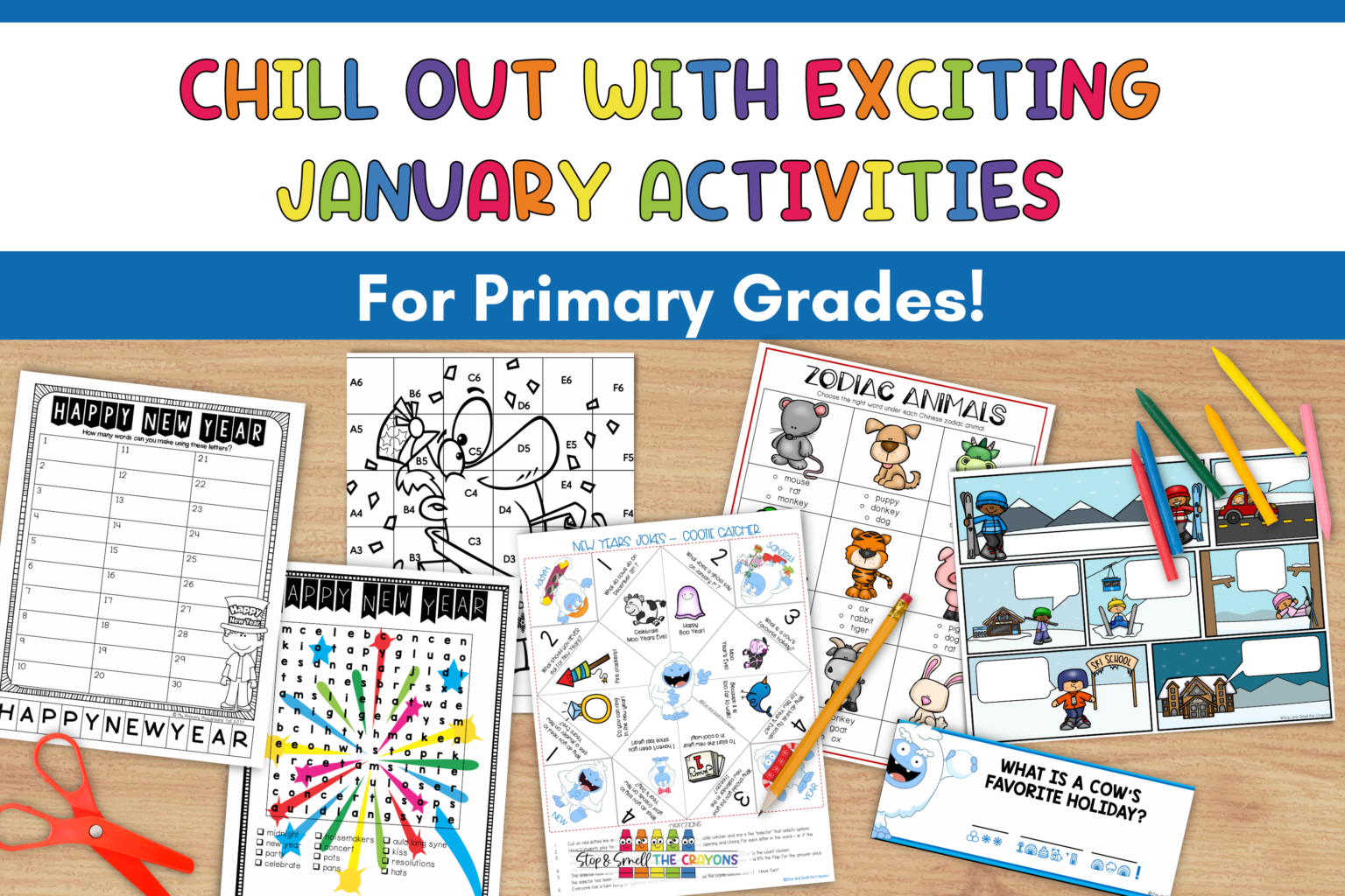 Chill Out with Exciting January Activities for Primary Grades! - Stop ...