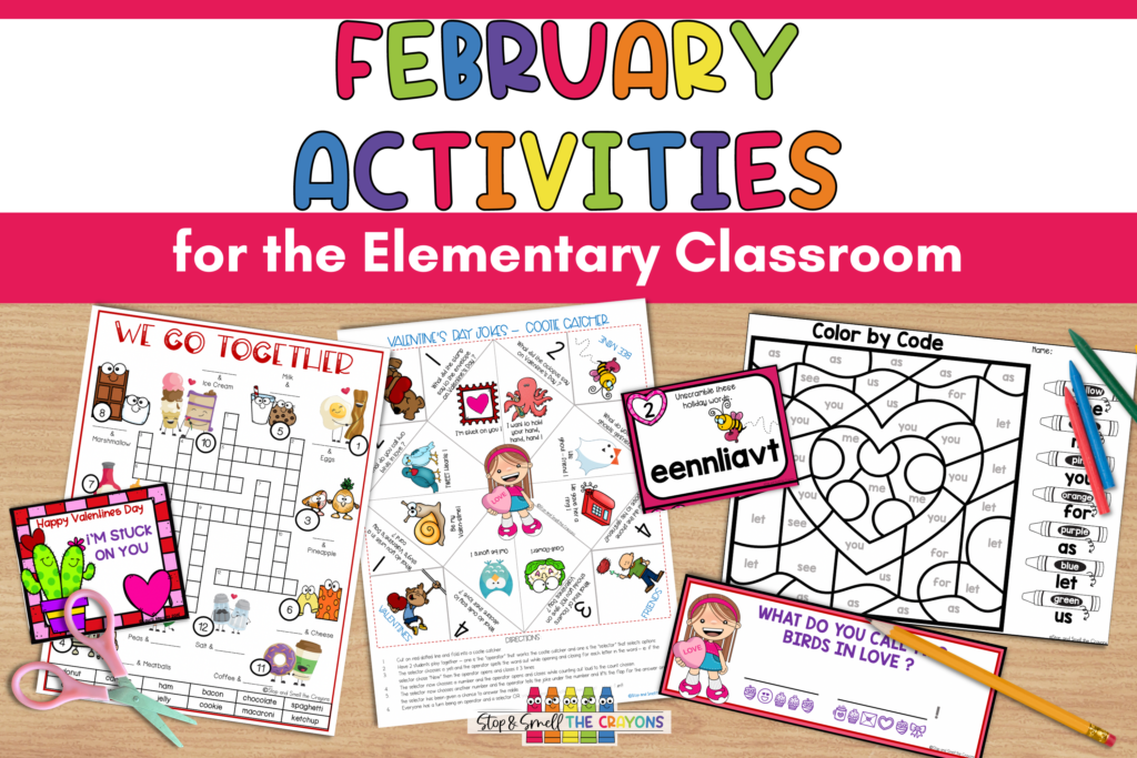 Use these fun and exciting February activities to ignite learning in your elementary students this year.
