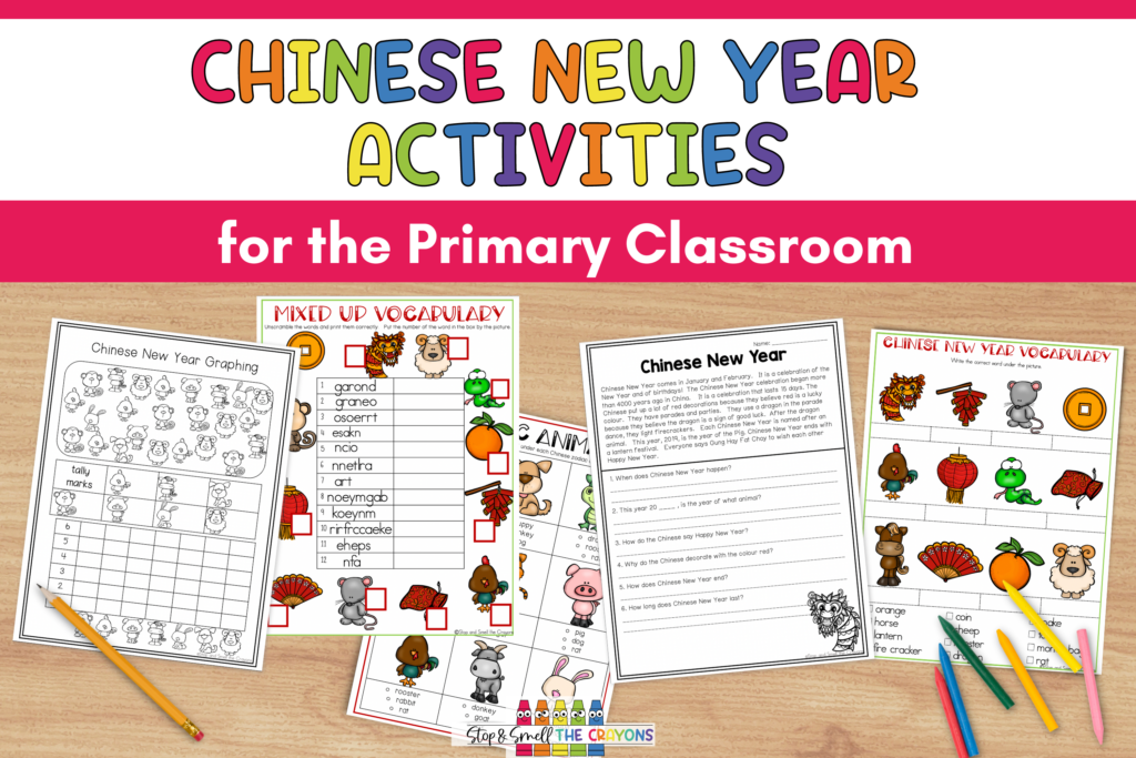 Celebrate Chinese New Year with these fun and educational Chinese New Year activities your students will love.