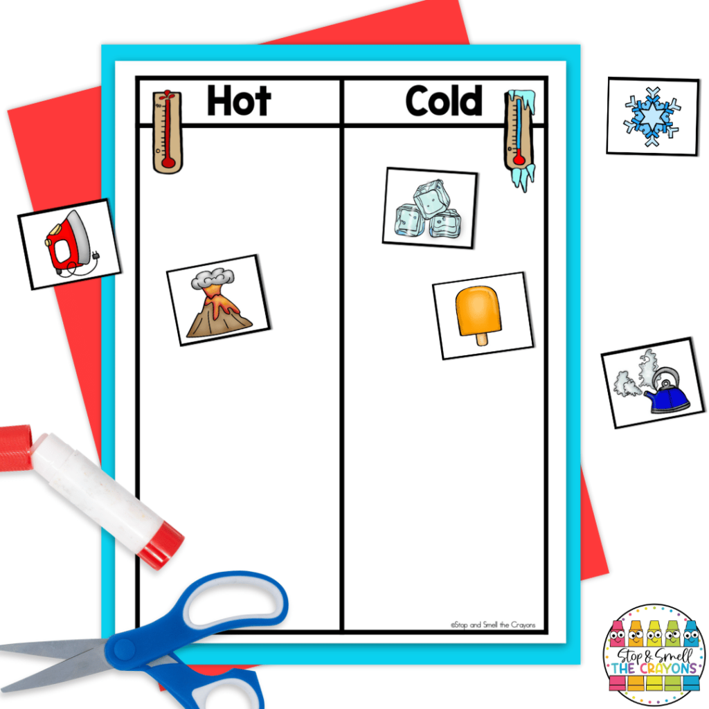 This cold and hot sorting activity is part of my penguin unit. Fun units are a great way to increase student engagement.