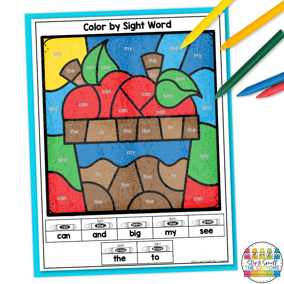 No Prep Literacy Centers for Kindergarten and First Grade - Stop and ...
