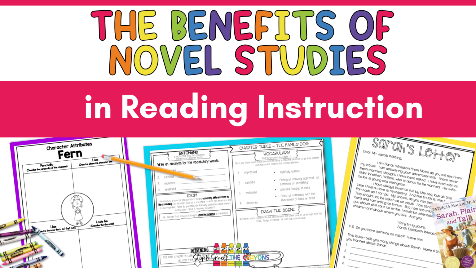 The Benefits of Novel Studies in Reading Instruction - Stop and Smell ...
